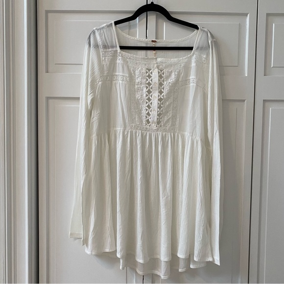 Free People Pretty Please Tunic Top - Picture 8 of 13